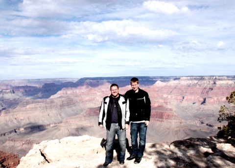 Brendon & Harry Grand Canyon