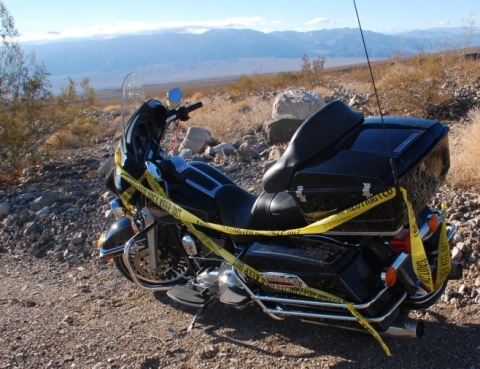 Broken down in Death Valley