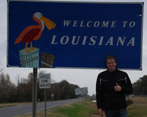 Into Louisiana