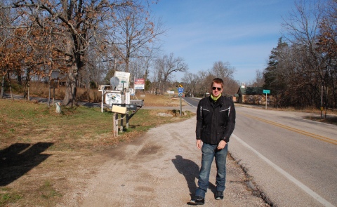 On the Missouri border