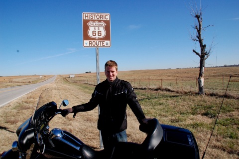 Harry Takes In Route 66
